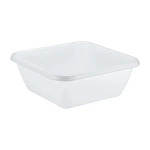 Таз квадратный 8л Белый