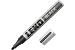 Маркер LEKON Standart с нитроэмалью 4мм, черный, 011804