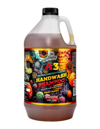 Leraton Суперконцентрированный шампунь для ручной мойки A3 HANDWASH SHAMPOO FRUIT HONEY 3,8л