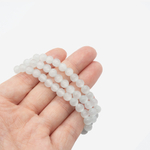 Селенит "Иней" (имитация), шар, 6мм