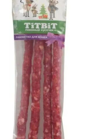 Колбаски Фермерские для кошек (Новогодняя коллекция), 20 г