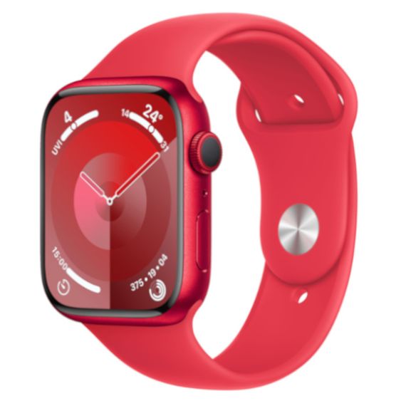 Часы Apple Watch Series 9 GPS 45mm Aluminum Case with Sport Band (PRODUCT)RED M/L