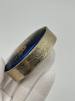 Таблетница/шкатулка синяя