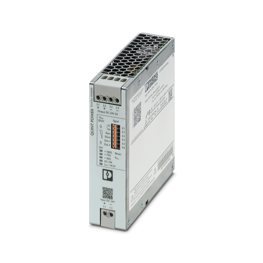 1046800 - QUINT4-PS/24DC/24DC/5/SC - Преобразователь DC/DC
