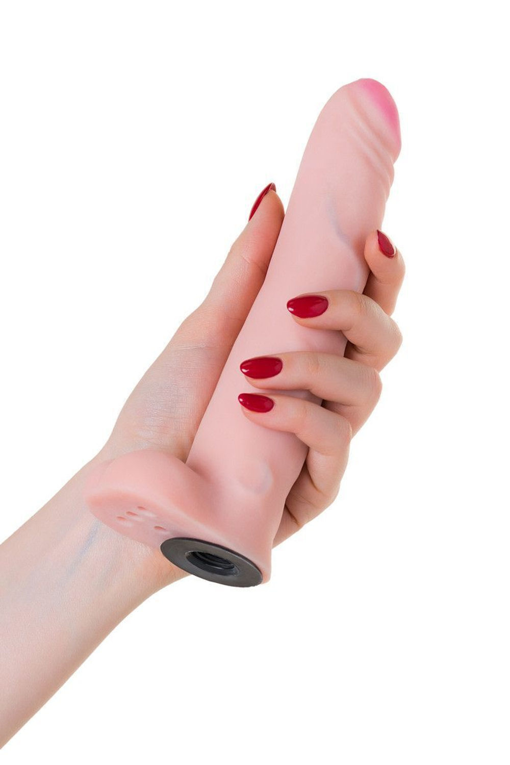 Страпон премиум класс (S) WOMAN MEDIUM с 3 насадками (Цвет: телесный с черным)