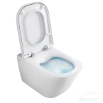 Унитаз подвесной GAP rimless ROCA безободковый +сиденье