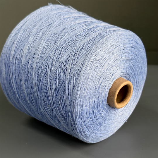 Пряжа TOSCANO Pratolino/3 (100% лен), 660 м/100 гр, голубой горизонт