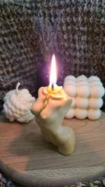 Соевая свеча "Бюст"