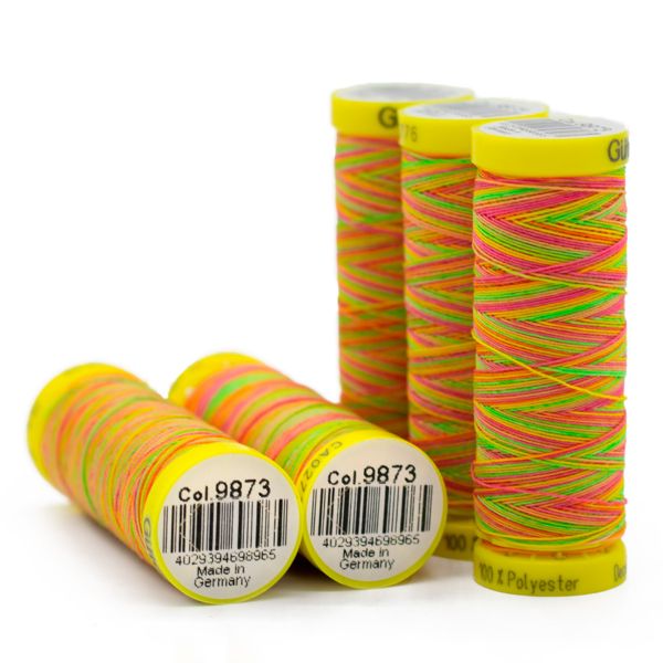 Нитки отделочные Gutermann Deco Stitch multicolor 70 (70 метров), 5 кат. | 9873