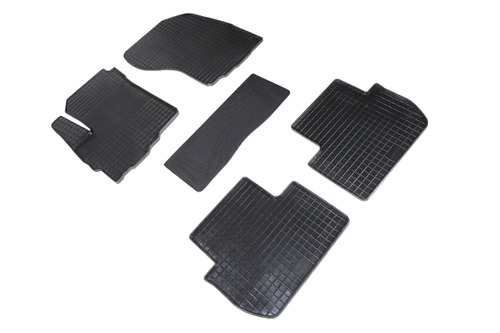 Резиновые коврики Сетка для Mitsubishi Outlander II 2006-2012, Seintex.00560
