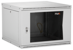 Шкаф настенный 19", 9U TLK TWI-096060-R-G-GY