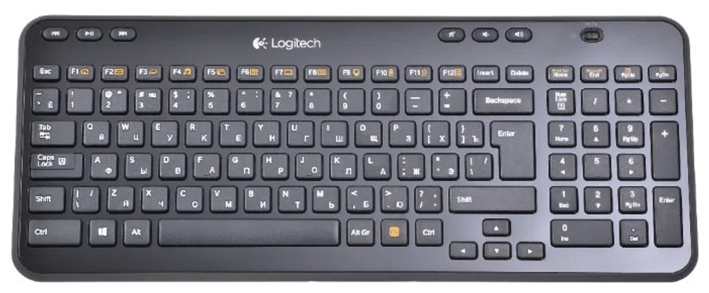 Клавиатура беспроводная Logitech K360 (920-003095)