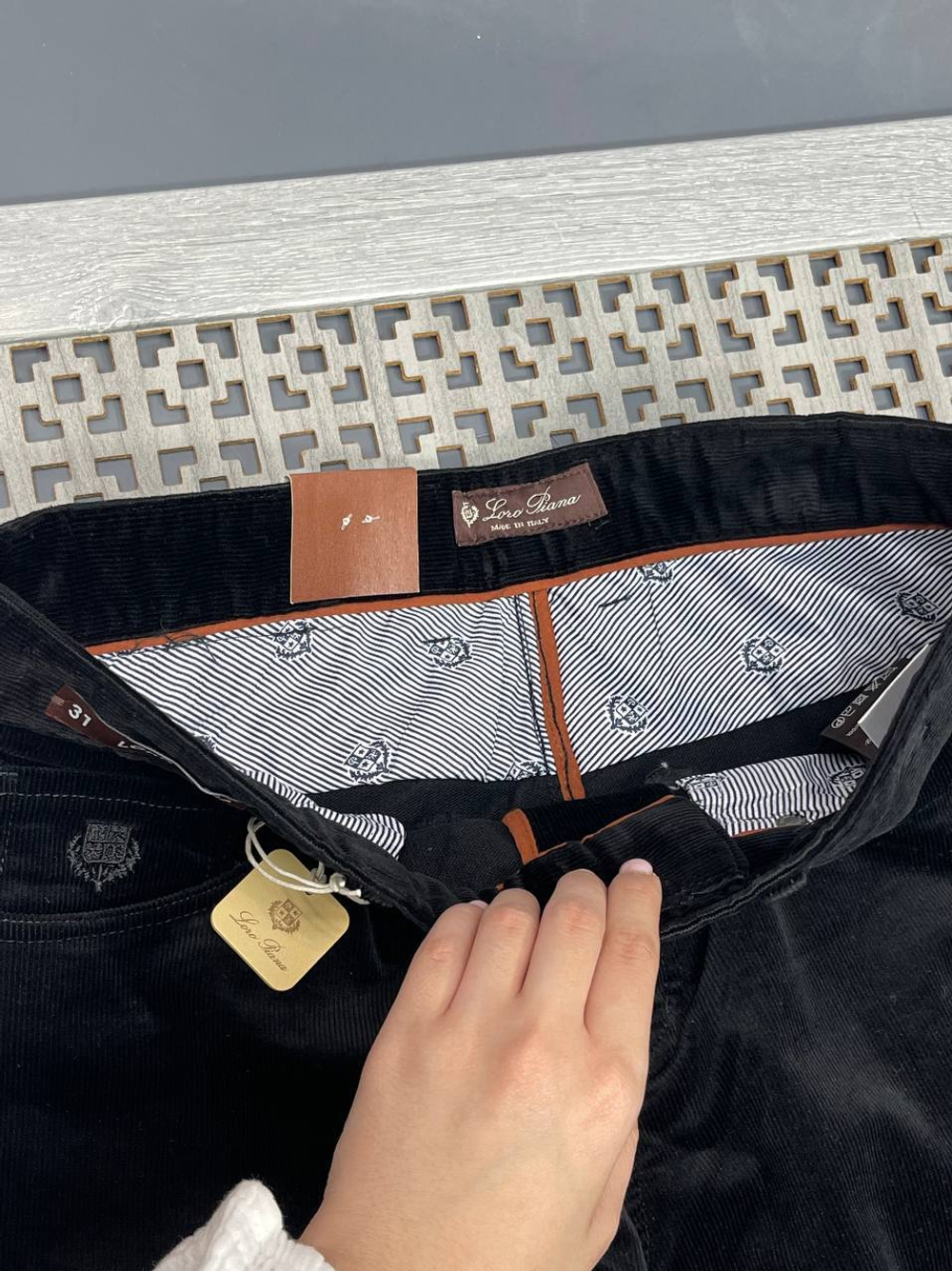 Вельветовые джинсы Loro Piana