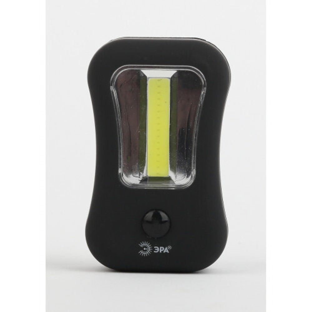 Светодиодный фонарь ЭРА Рабочие Практик RB-601 ручной на батарейках магнит крючок Soft-touch