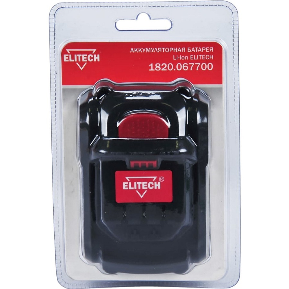 Аккумуляторная батарея ELITECH 18 V 4.0Ач   1820.067700