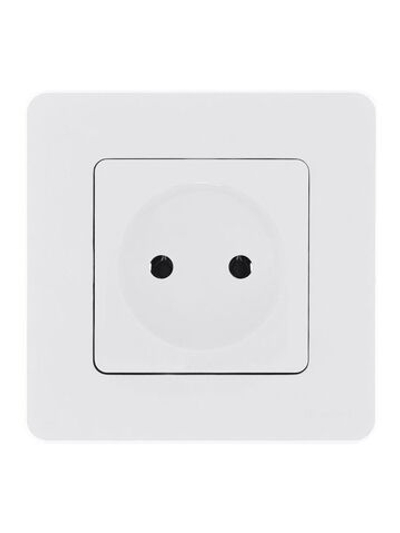 Розетка 1-м СП Inspiria 16А IP20 250В 2P механизм бел. IEK 673710