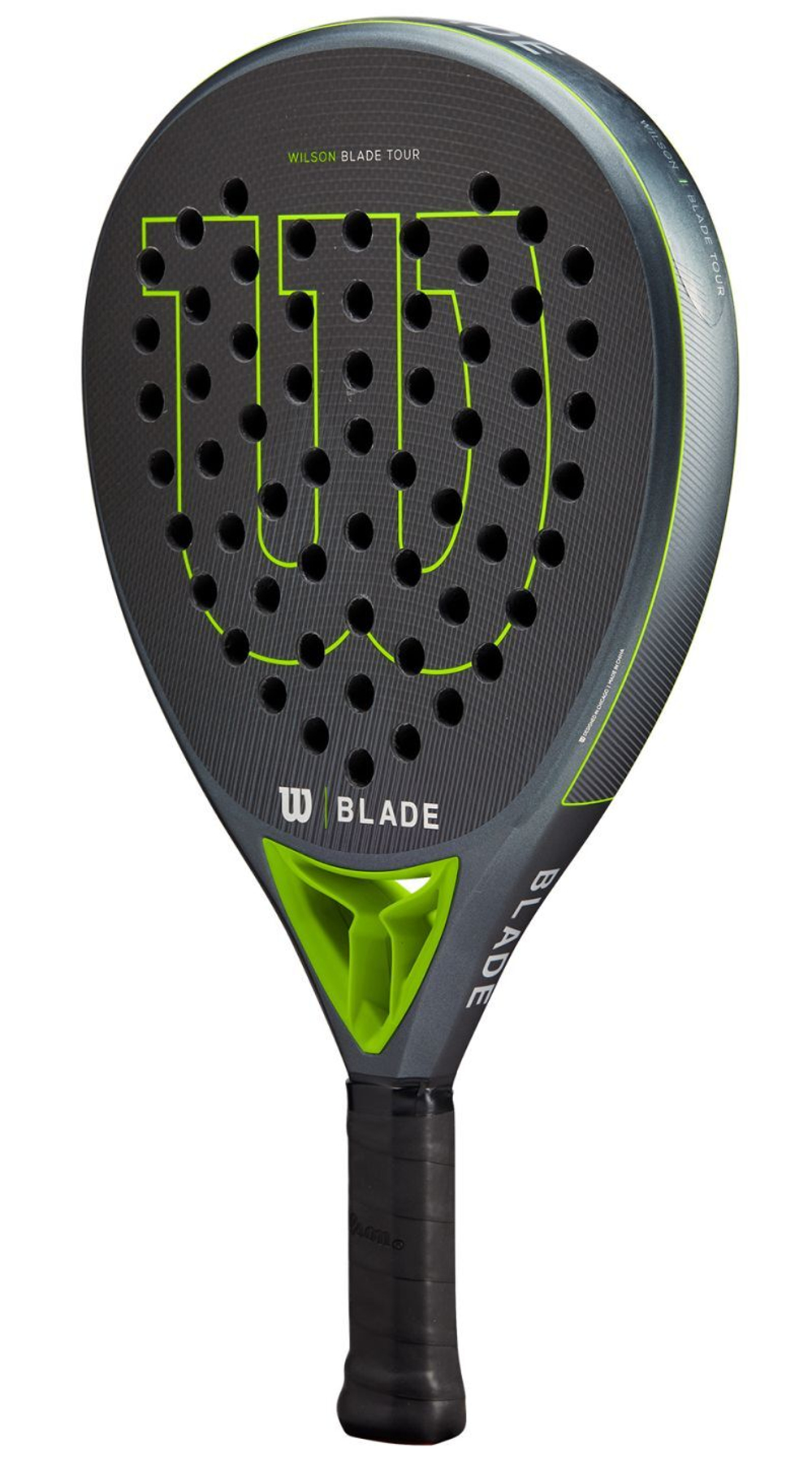 Ракетка для Padel Wilson Blade Tour V2 - black/green