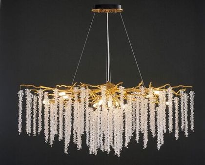 Люстра Coral Crystals Long Copper II L160