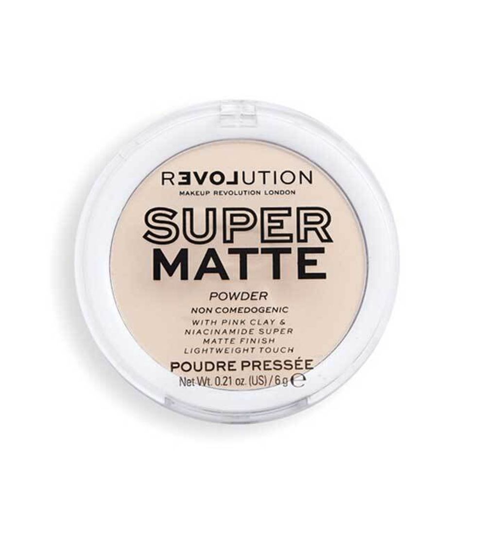 Матирующая пудра для лица Makeup REVOLUTION Super Matte Pressed Powder - Translucent