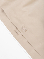 MOON Комплект постельного белья, сатин темно-бежевый