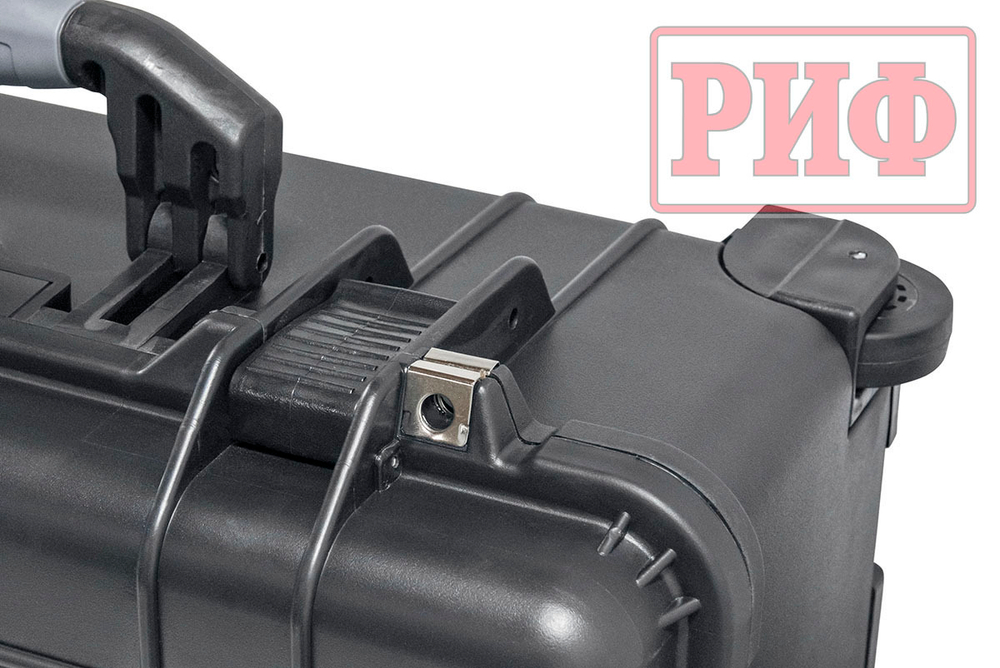 Кейс защитный ударопрочный РИФ 560х455х265 мм на колесах с телескопической ручкой IP55