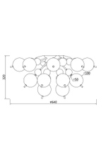 Потолочный светильник Maytoni MOD133CL-04BS