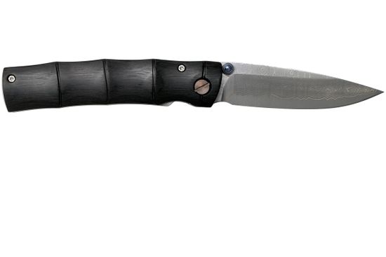 Складной нож Mcusta Shinra Emotion Take MC-0076D c клинком из стали VG-10 San Mai (Laminated Stainlesss Damascus) рукоять дерево