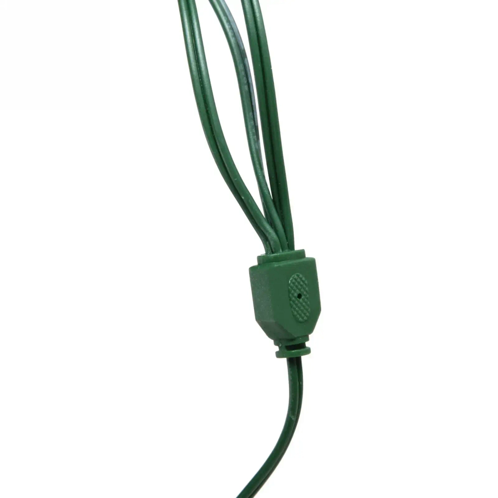 Ёлка «Новогоднее сияние» 210 см, ПВХ+Резина 380 ламп LED (1329 веток)