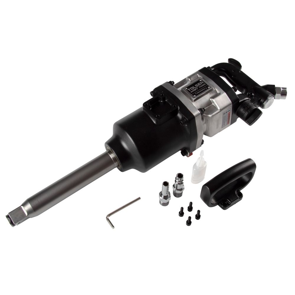 TOLSEN (TT73395) Гайковерт пневматический ударный 1", 3200 Нм, удлиненный