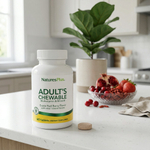 NaturesPlus, жевательные мультивитамины и минералы для взрослых, экзотические красные ягоды, 60 таблеток
