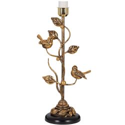 Настольная лампа Терра Spring Бронза с абажуром Тюссо Vatican (Ватикан) Черный