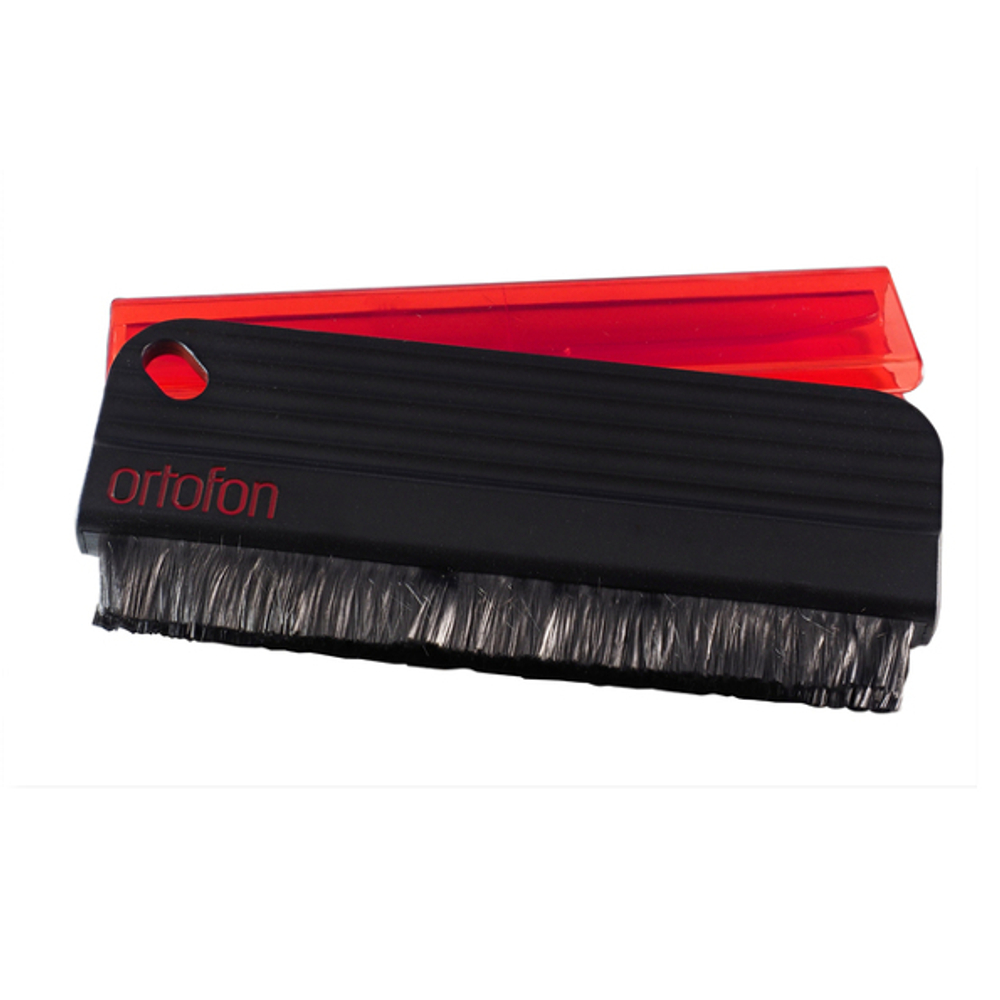 Щетка Для Виниловых Пластинок (Ortofon Carbon Fiber Record Brush Red)