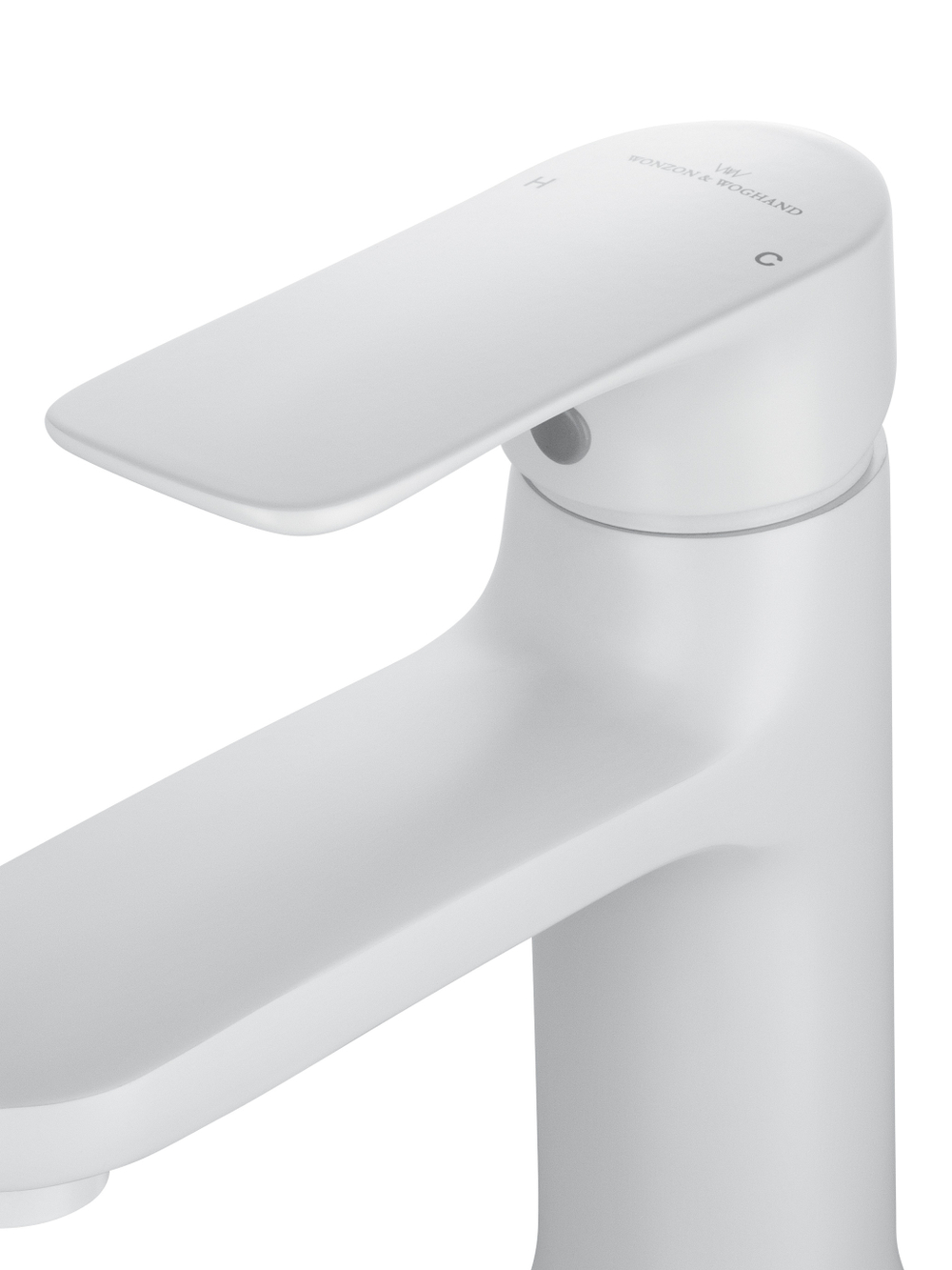 Смеситель для раковины WONZON & WOGHAND, Белый матовый (WW-XH-011-MW)