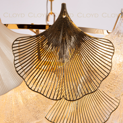 Люстра Cloyd POLYNESIA C11 / Ø50 см - золото (арт.10965)