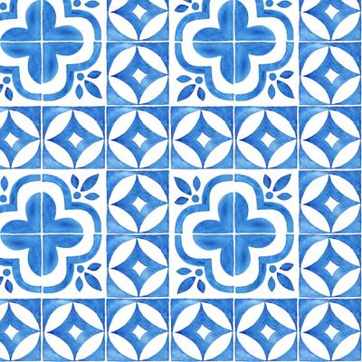 Акварельные азулежу