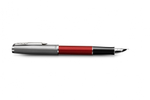 Перьевая ручка Parker Sonnet Entry Point Red Steel CT 2146736, перо: F, цвет чернил: black, в подарочной упаковке