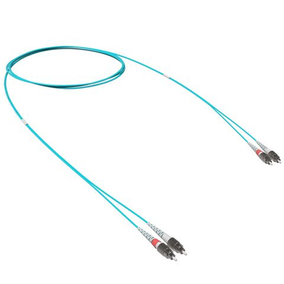 Оптический коммутационный шнур Duplex FC-UPC/FC-UPC, 50/125 OM3, 3 м