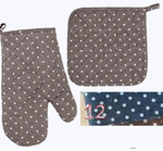 Прихватка в наборе варежкой «HomeStyle», цвет синий