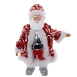 GAEM Украшение новогоднее "Дед Мороз" (блок 12 шт), L11 W4 H16 см, 2в.