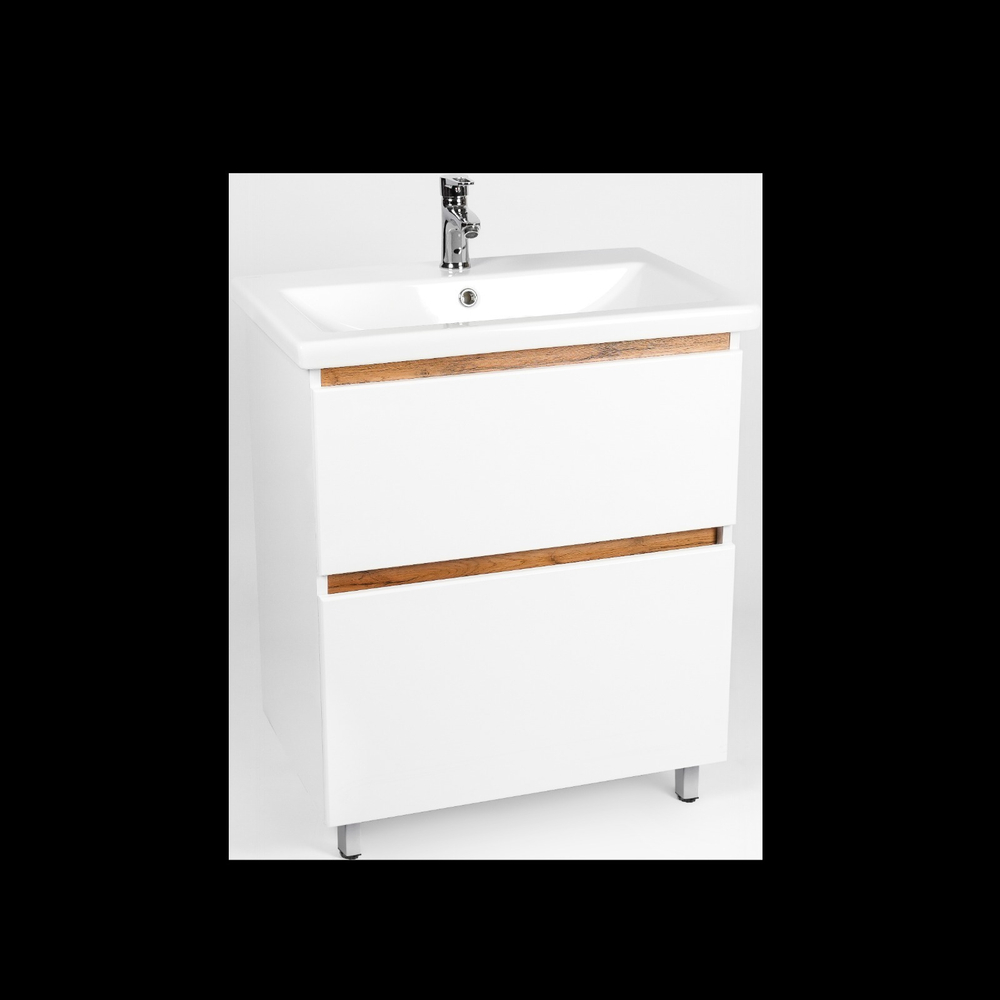 Тумба VIANT "Мальта" COMO 70 2 ящика 425х655х820