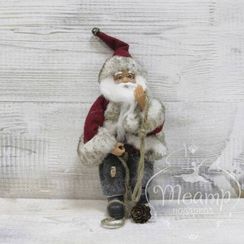 Санта на веревке 18 см. (СК615-D104)