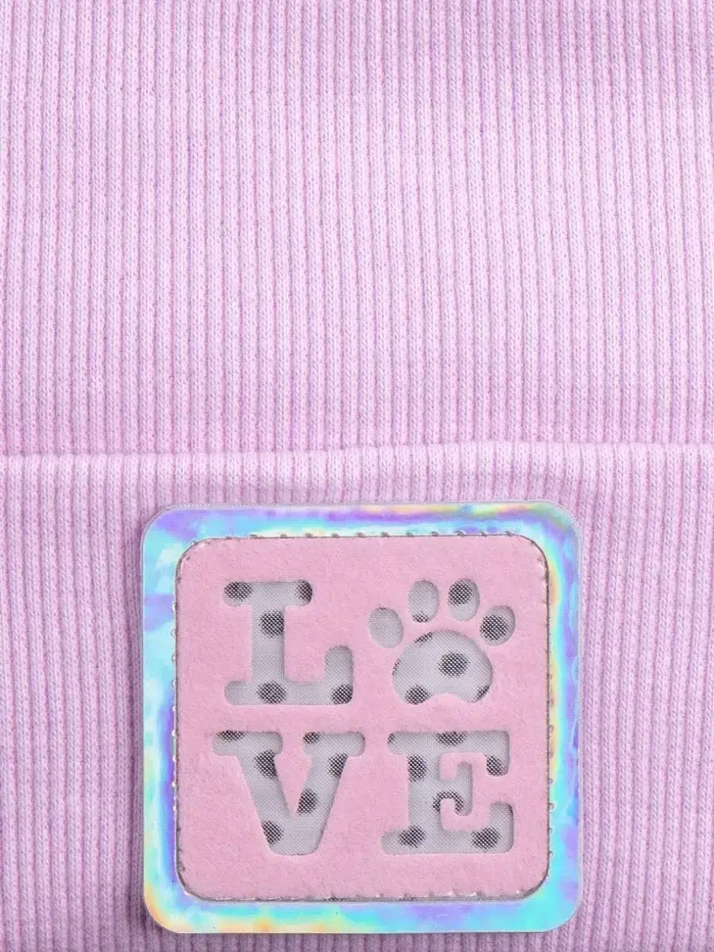 Шапка с ушками трикотажная осенняя