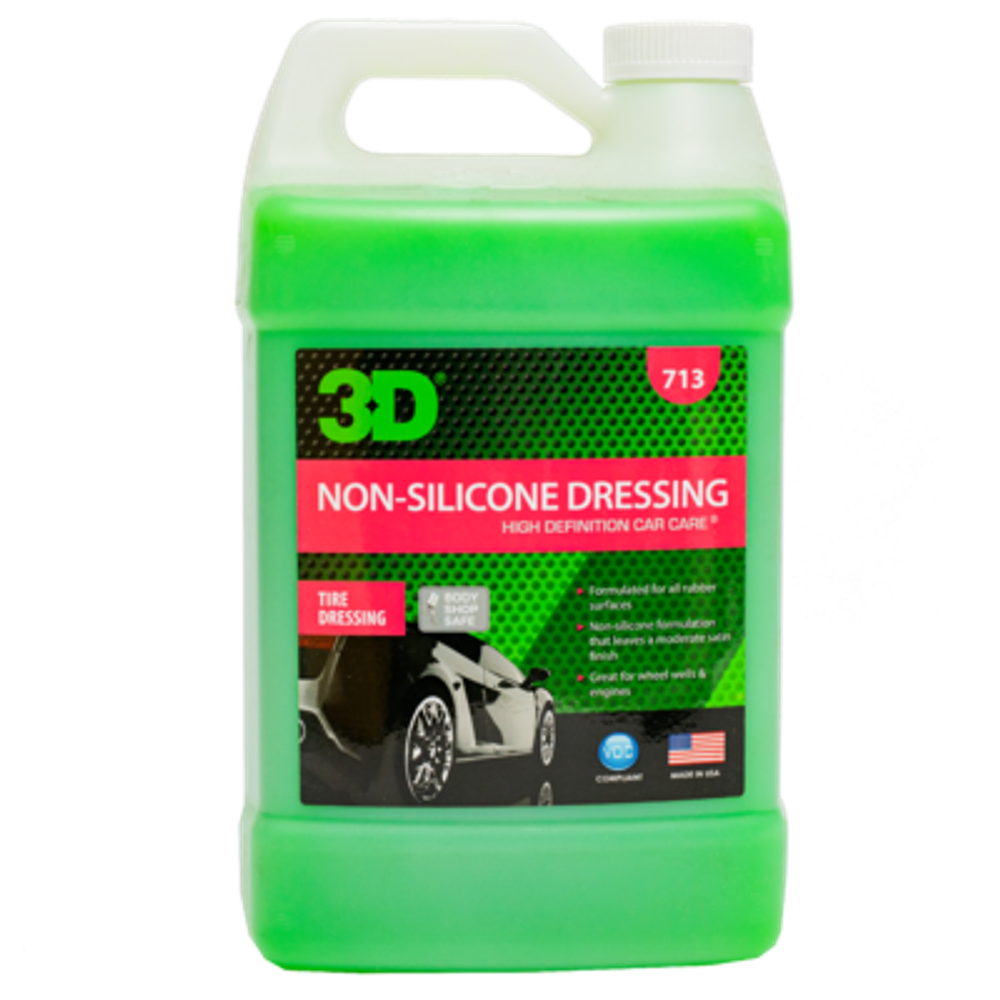 3D Средство для резины пластика и подкапотного пространства Non-Silicone Dressing 3,78 л