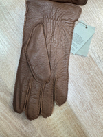 Перчатки. Мужские. Материал верха: Кожа оленя. Подклад: Трикотаж-шерсть. 5 шт в упаковке.