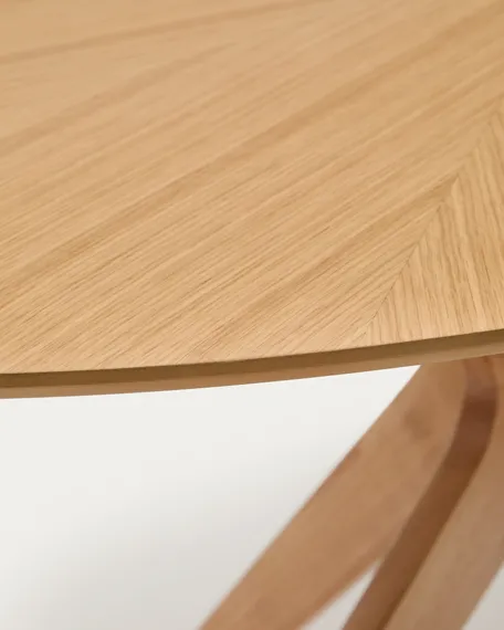 Стол Naanim овальный 180x110 см, шпон дуба