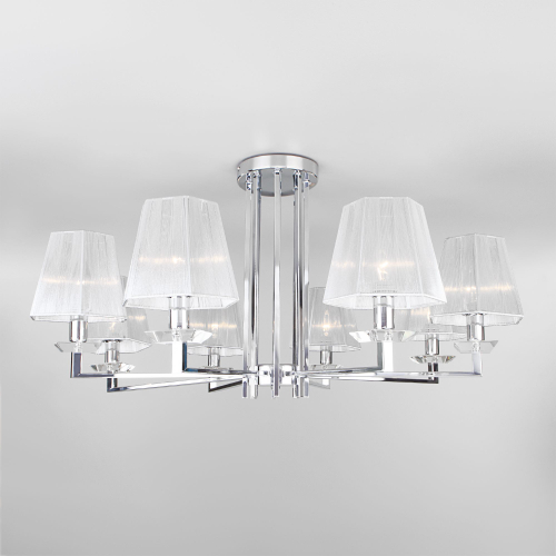 Умный потолочный светильник 60125/8 хром Smart