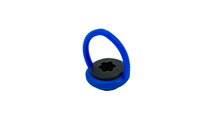 Подвес резиновый для кия - мини (черно-синий)