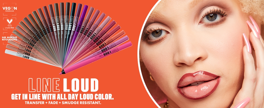 NYX Professional Makeup Line Loud Vegan - Карандаш для губ с матовым покрытием оттенок 33 - Too Blessed, 1 g