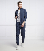 Худи skaz curved BOSS GREEN - темно-синий(50469097)