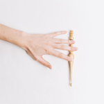 Деревянный крючок для вязания из древесины клена 5.5 мм. K315